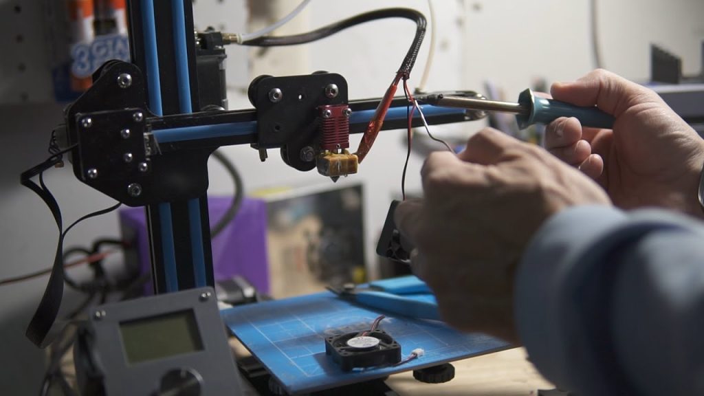 Repairing and calibrating 3D printer